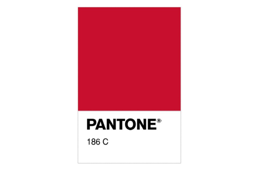 Le tonalità del rosso: tutti i nomi e codici Pantone