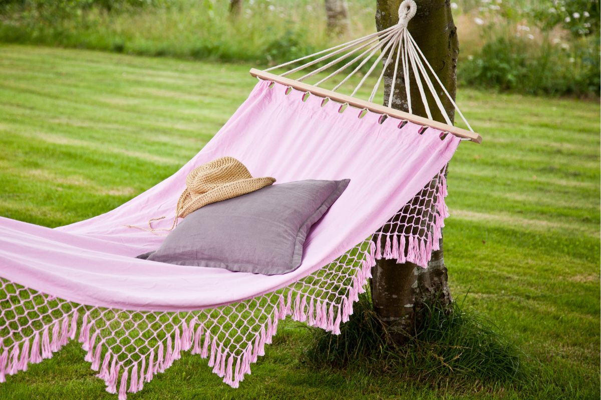 Amaca da giardino tra design e relax