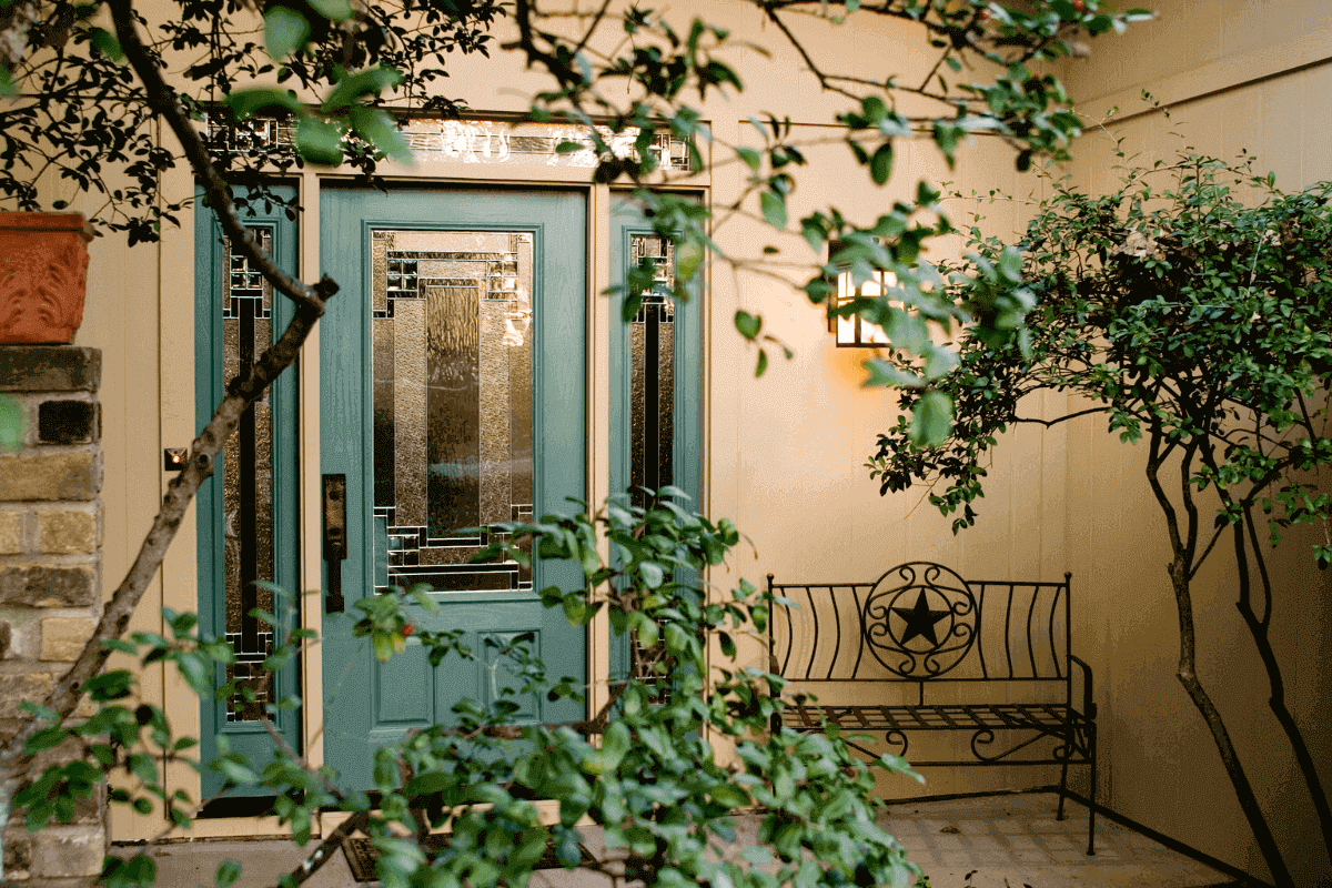 giardino ingresso casa