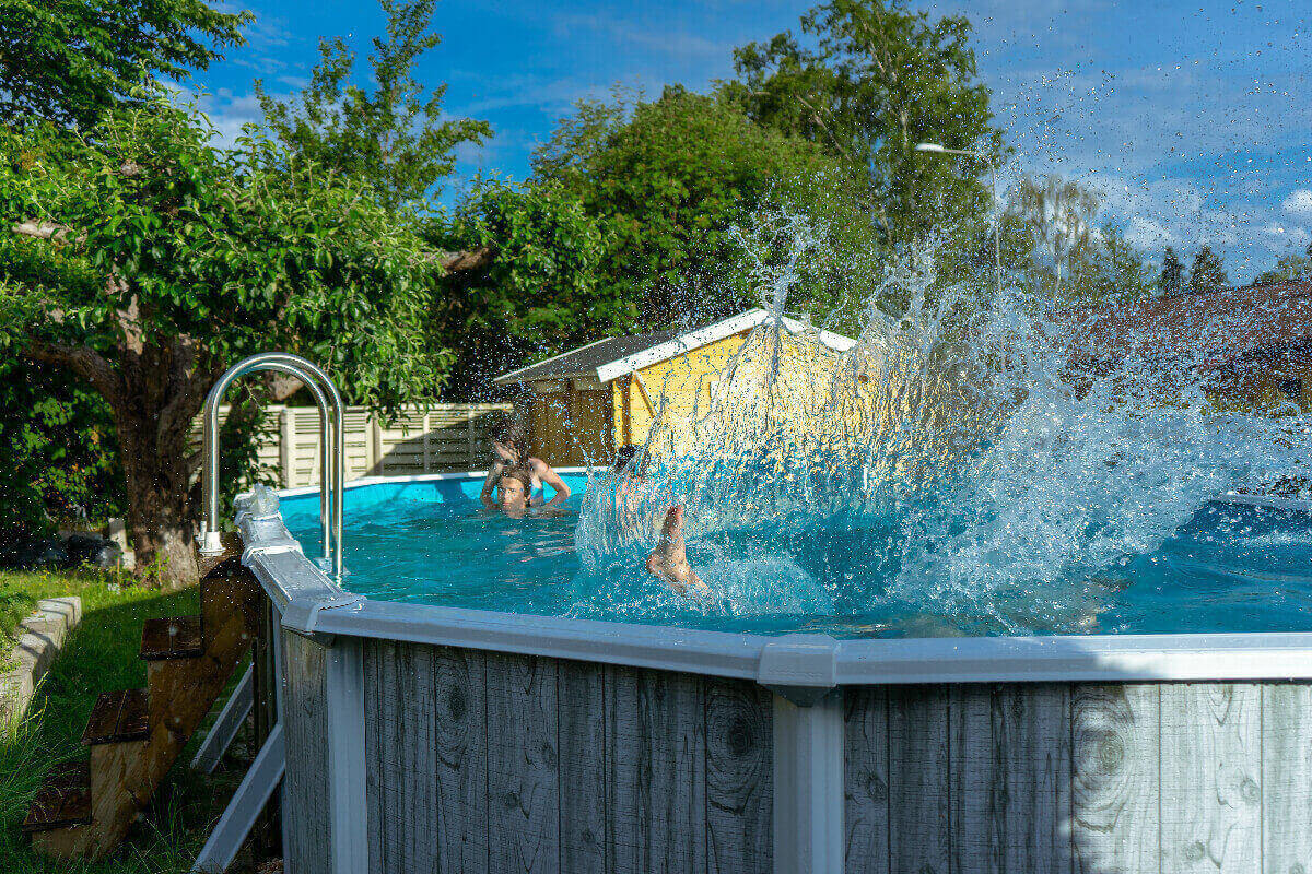 piscina fuori terra rivestite