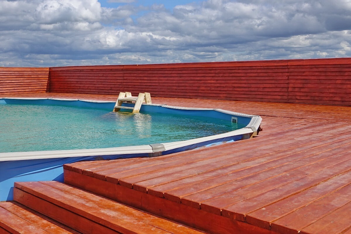 piscina fuori terra rivestite