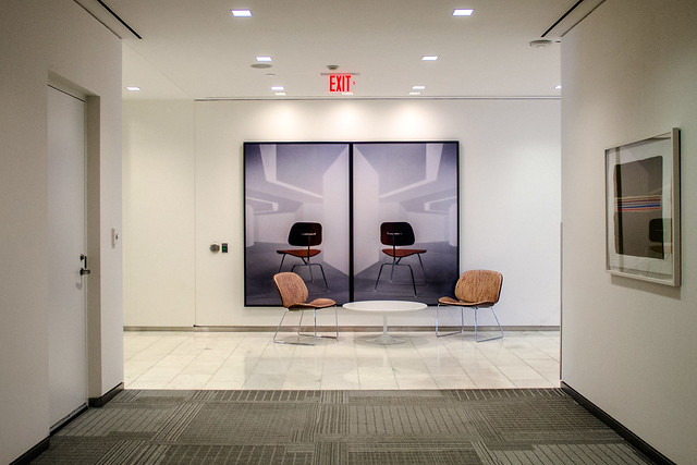 Industrial office interiors can seem so desolate, Toronto.