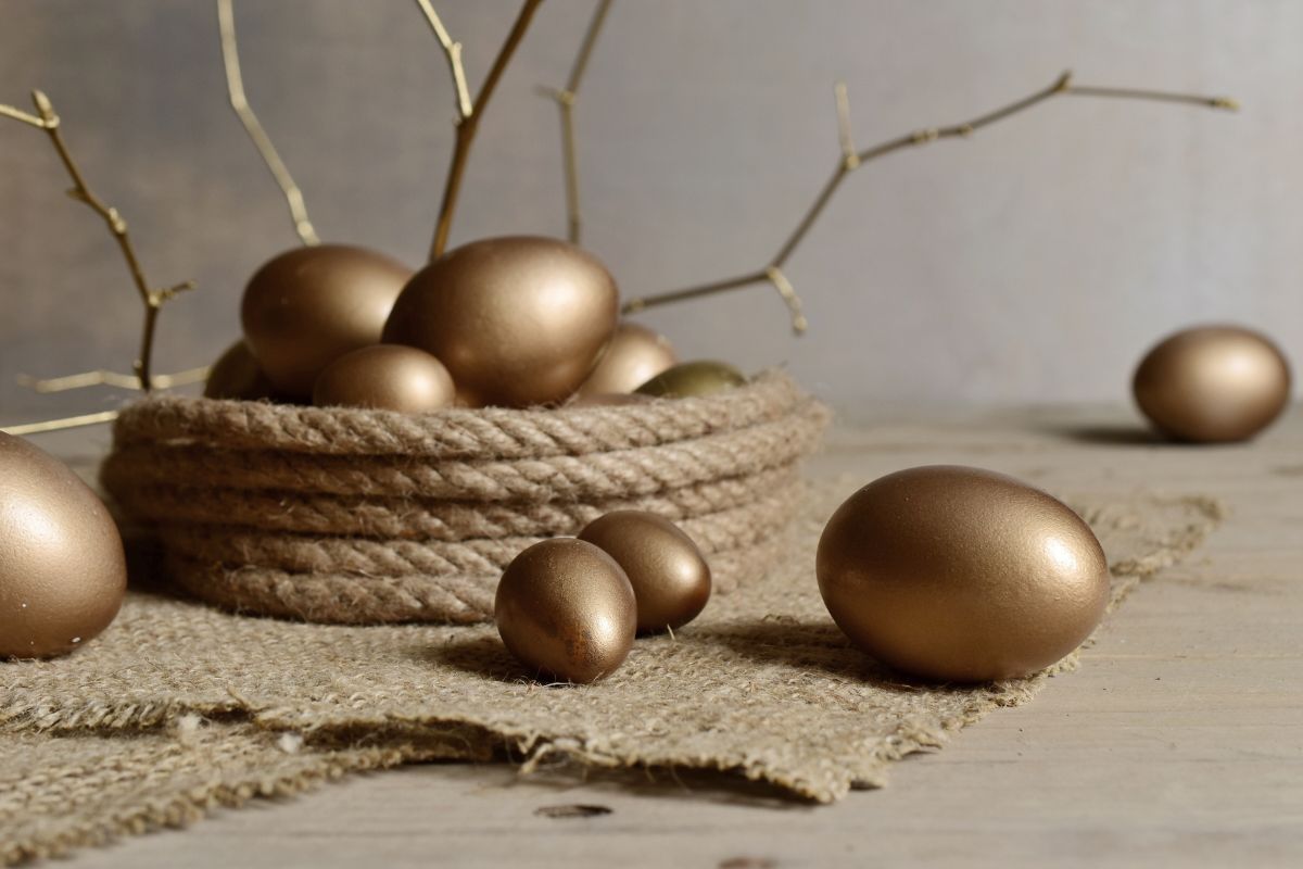 Albero di Pasqua in stile moderno