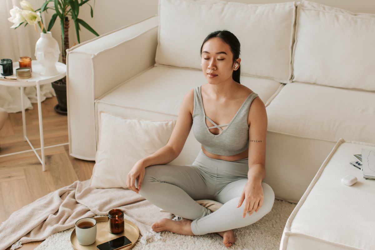 Angolo meditazione casa