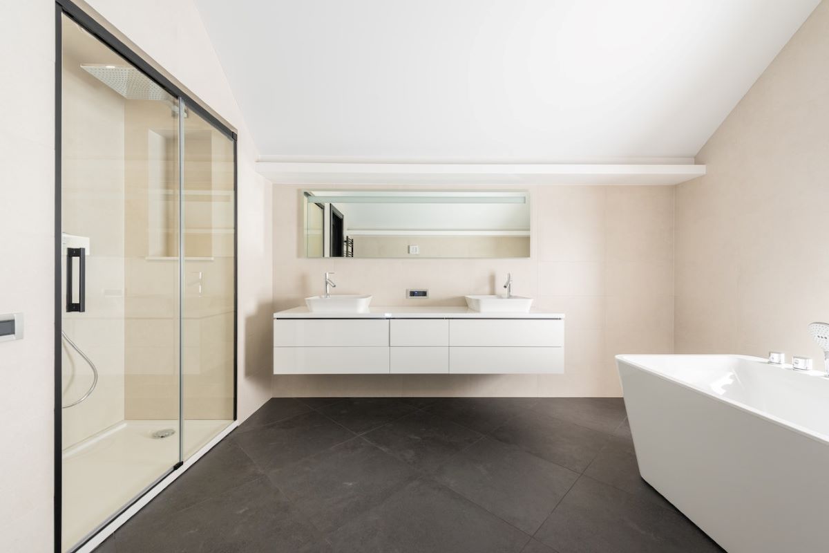 Bagno bianco moderno