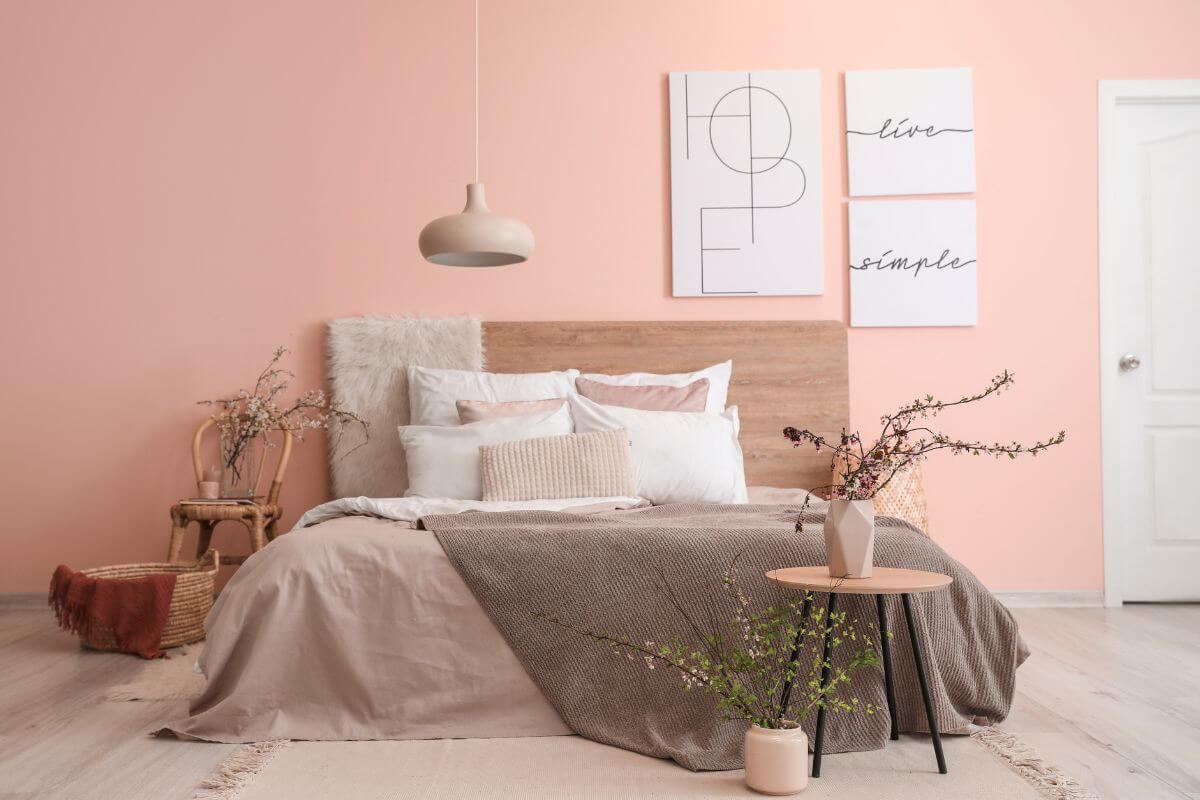 Camere da letto rosa