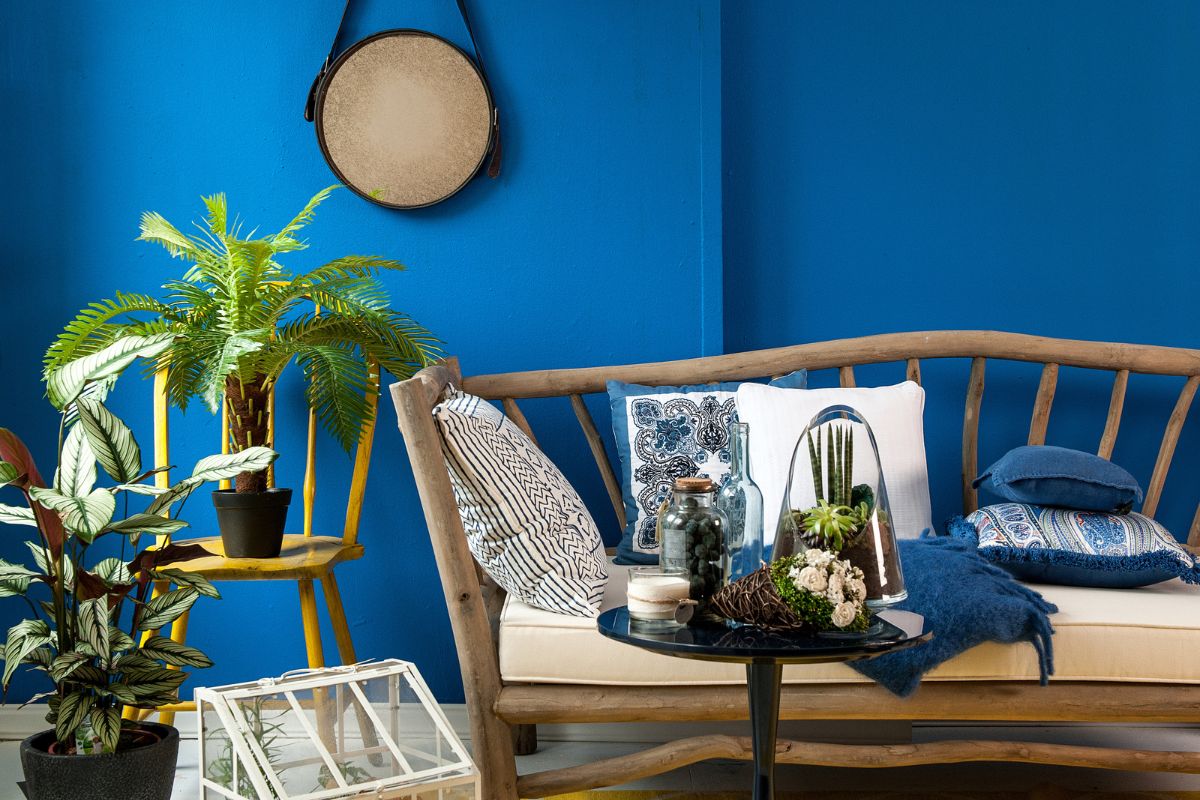 Colore Blu Cielo Design Tendenza