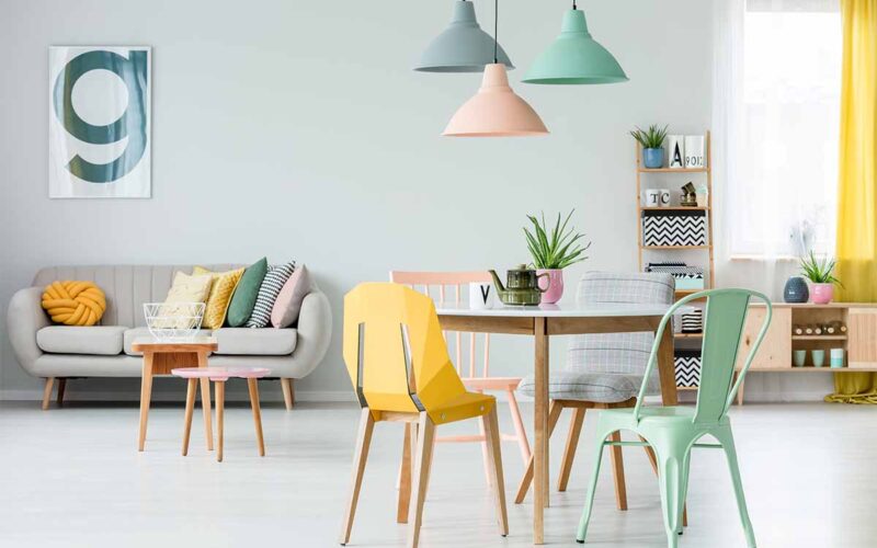 Come utilizzare i colori sorbetto nell’arredo di primavera?