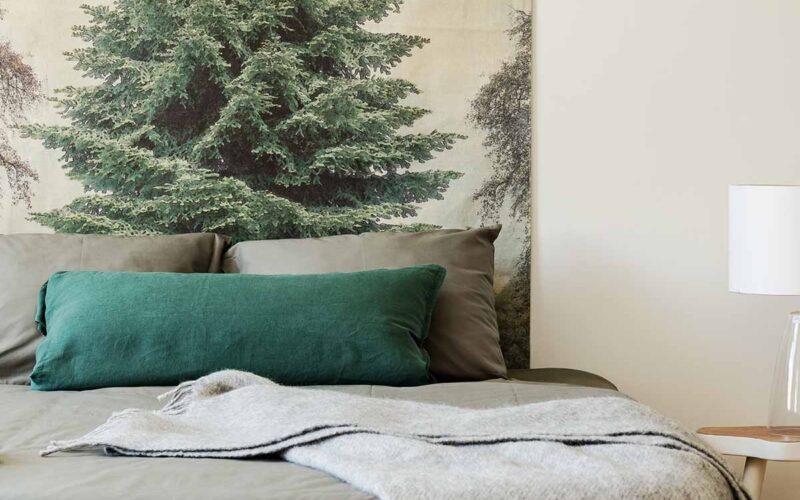 Come abbinare il verde in camera da letto|Come abbinare il verde in camera da letto|Verde e beige|dimensione minima stanza da letto