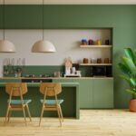 Cucina|Cucina bianco e verde|aziende di ristrutturazione chiavi in mano|Rinnovare la cucina|Sala da pranzo verde|Parete cucina verde|Dove comprare accessori per la cucina|idee salvaspazio cucina