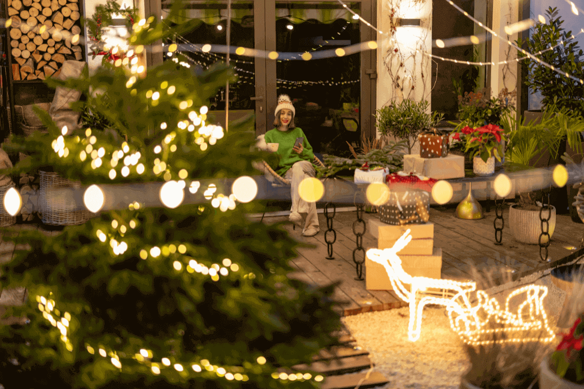 giardino per Natale