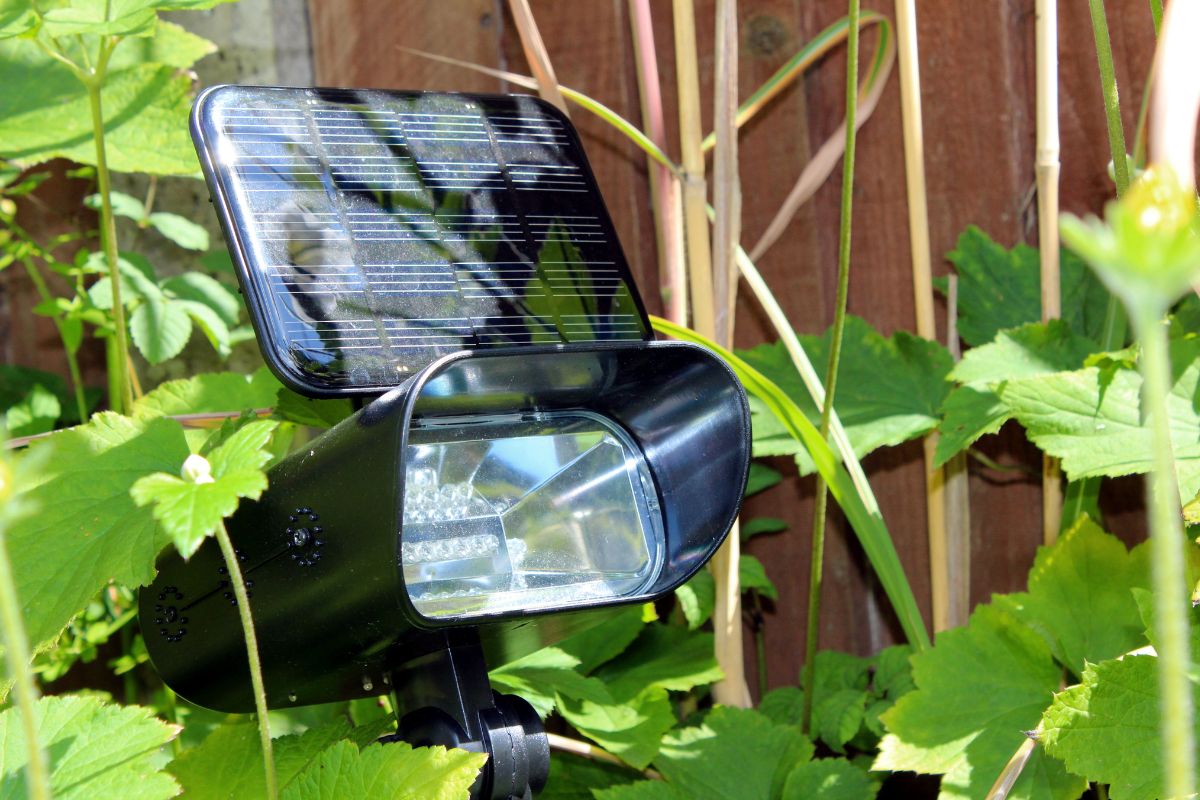 Illuminazione solare giardino