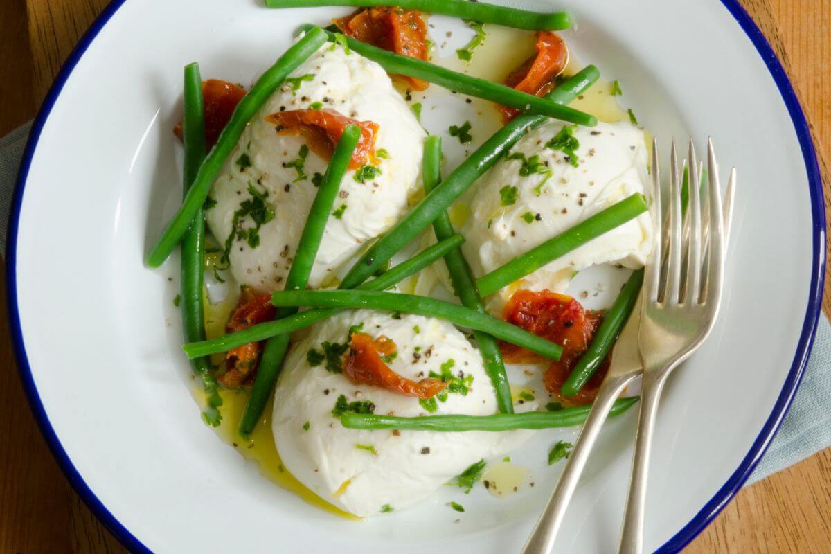 Insalata di Fagiolini e Mozzarella