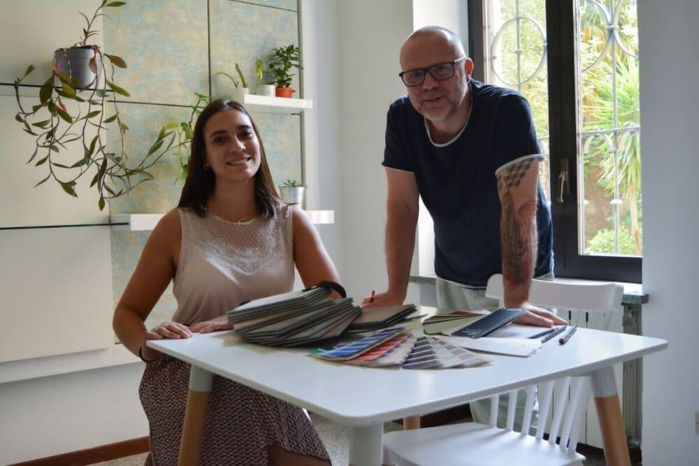 Laura Noè di Ndesign e Gianluigi Roman - Interior Designer a Varese, Bottega Design