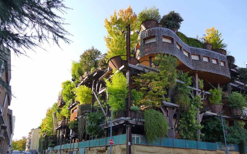 Le iniziative sostenibili nel mondo: condominio 25 Verde, l’edificio foresta a Torino