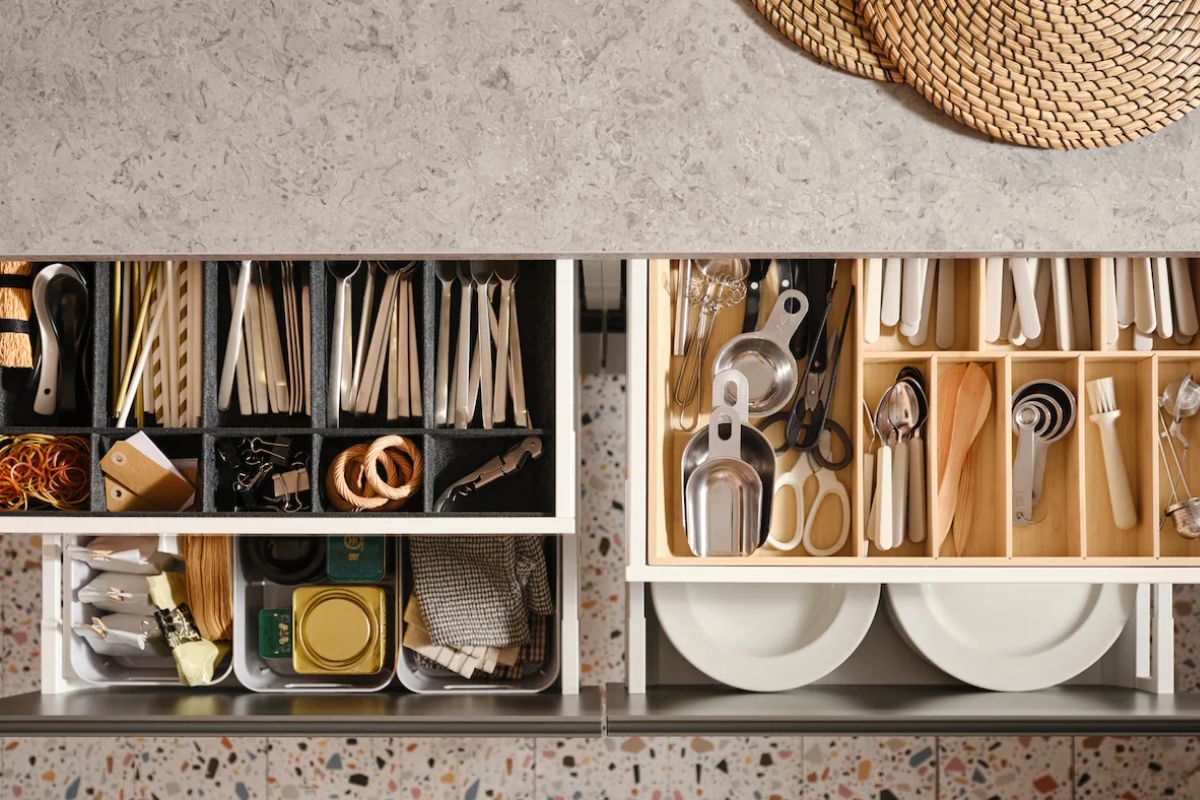 Ordine perfetto con Ikea cucina