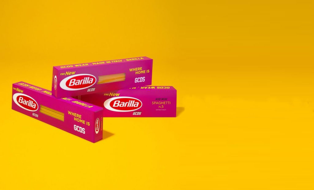 GCDS, capsule collection per Barilla – courtesy GCDS