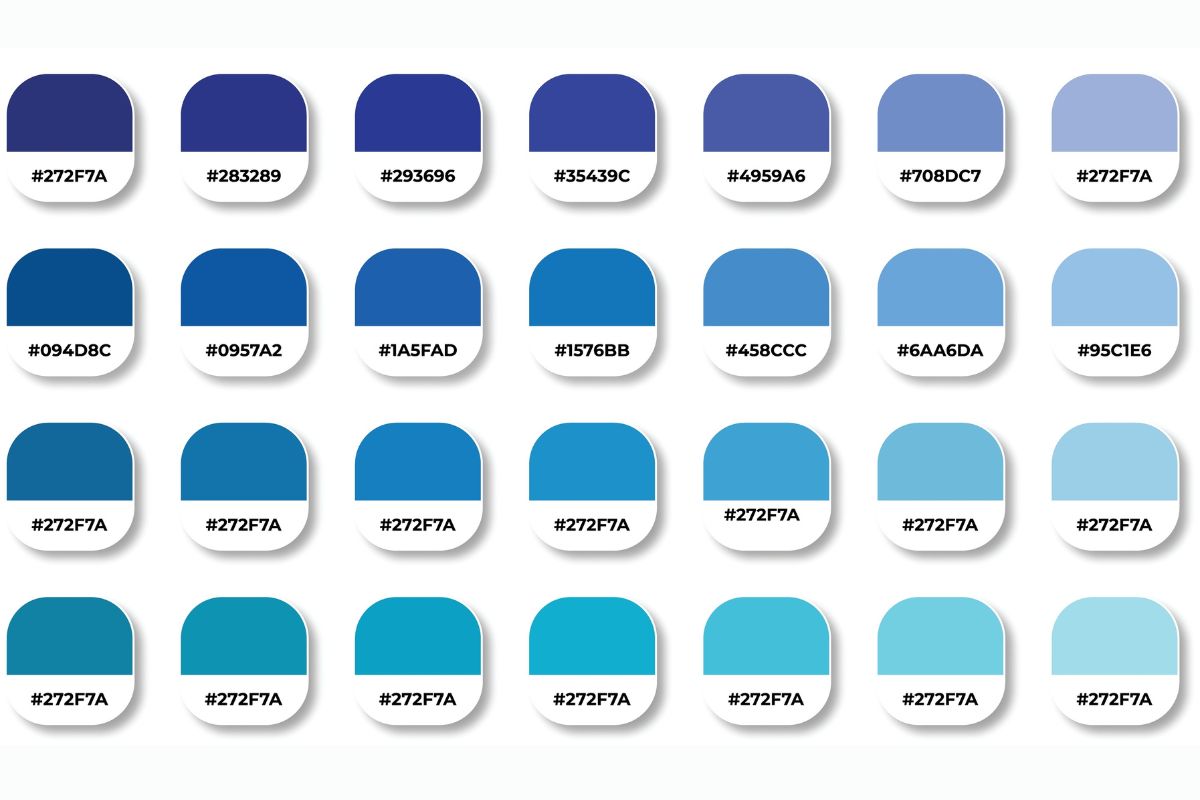 Palette Blu - colore primario