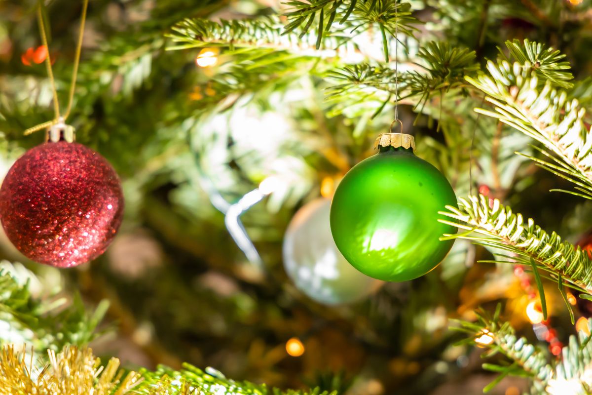 Palline di Natale abbinamenti colori