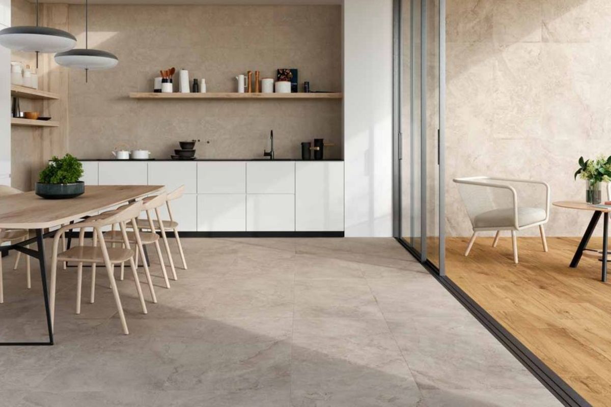 Piastrelle in pietra effetto legno - Collezione Alba Marazzi