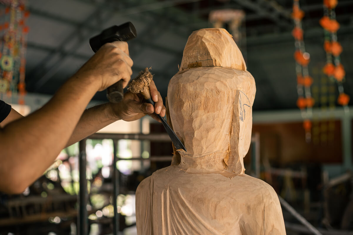 Sculture in legno