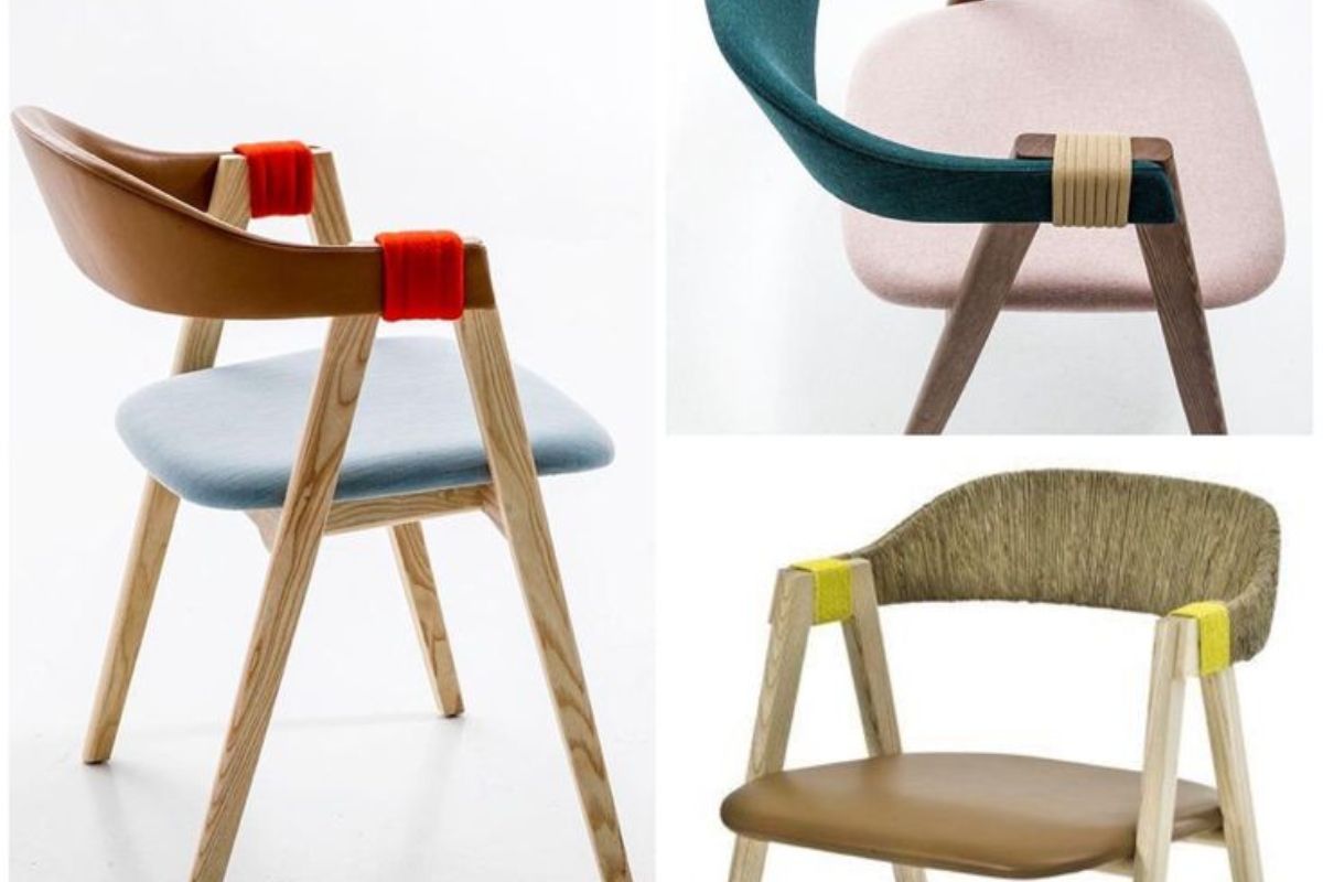 Sedia Mathilda Moroso arredamento rosso