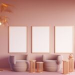 Tendenze colori 2022: il rosa|come creare uno stile di arredamento unico|come abbinare il rosa in casa colori chiari|Il rosa abbinato alle tinte scure