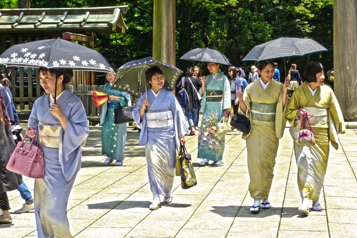 abitanti Tokyo tradizione