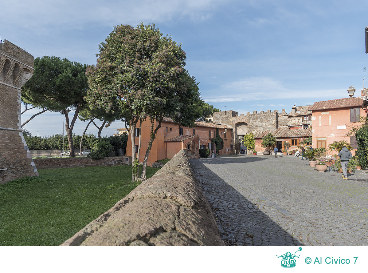 Al civico 7, dimora storica del Borgo Medievale di Ostia Antica