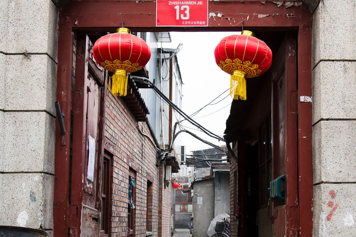 architettura asiatica Hutong