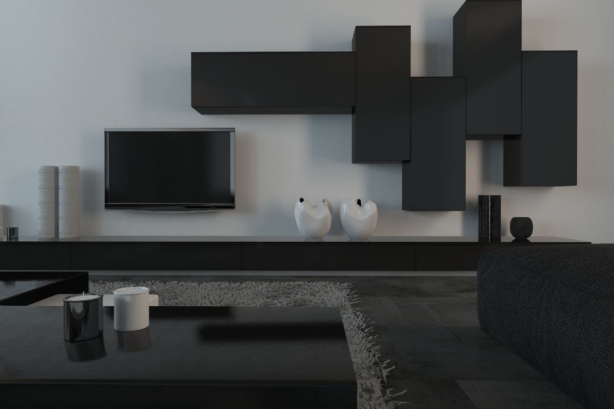 arredamento nero total black