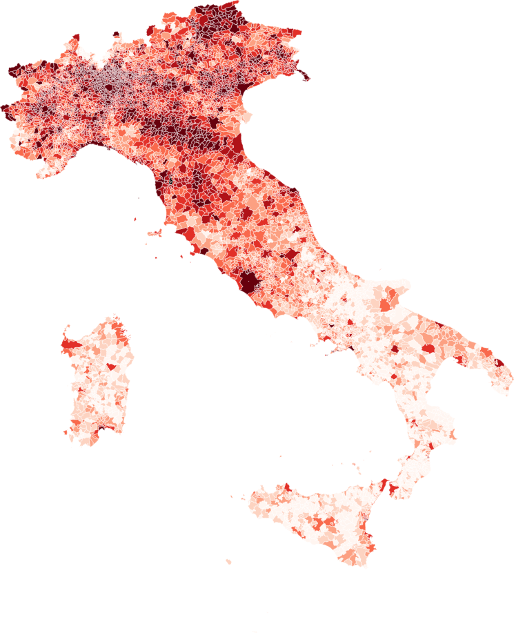 città più ricche di Italia