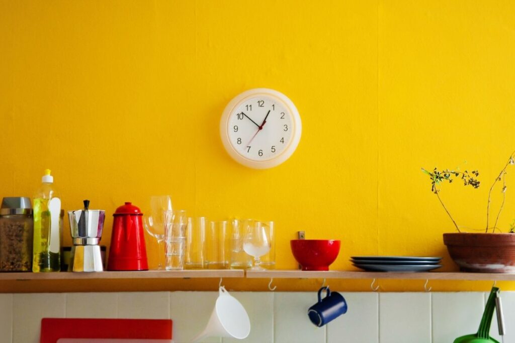 colore casa arredamento giallo