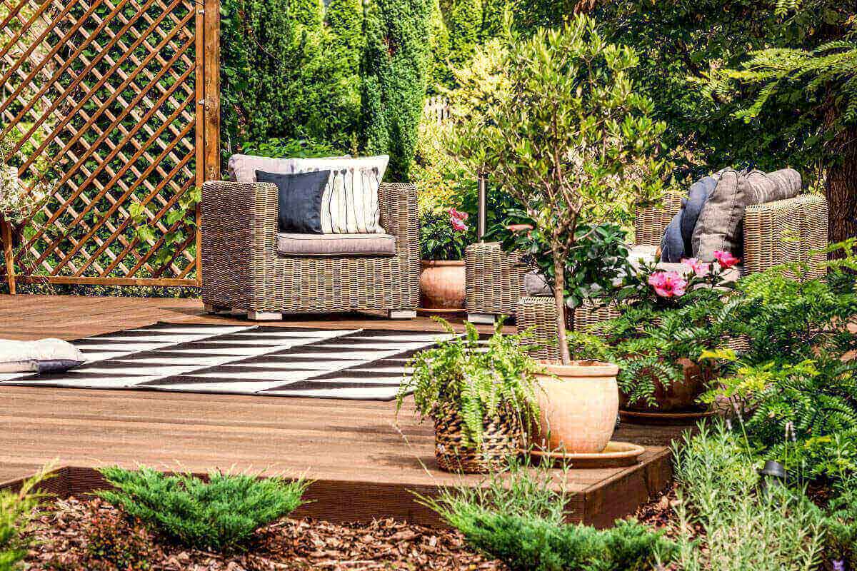 Rendere accessibile un giardino contemporaneo