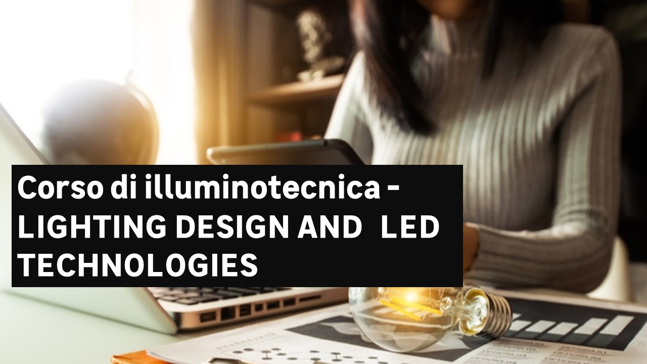 corso di illuminotecnica