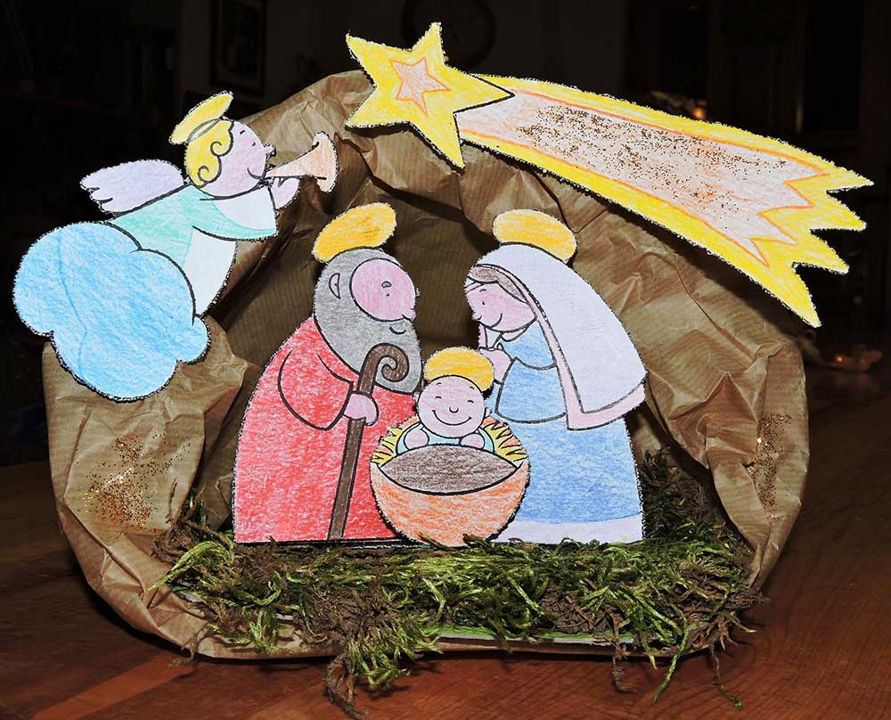 presepe disegnato