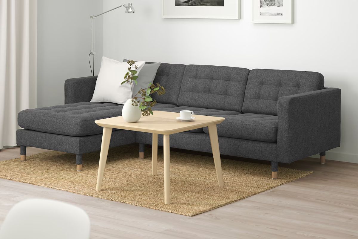 migliori divani con chaise longue - Ikea LANDSKRONA