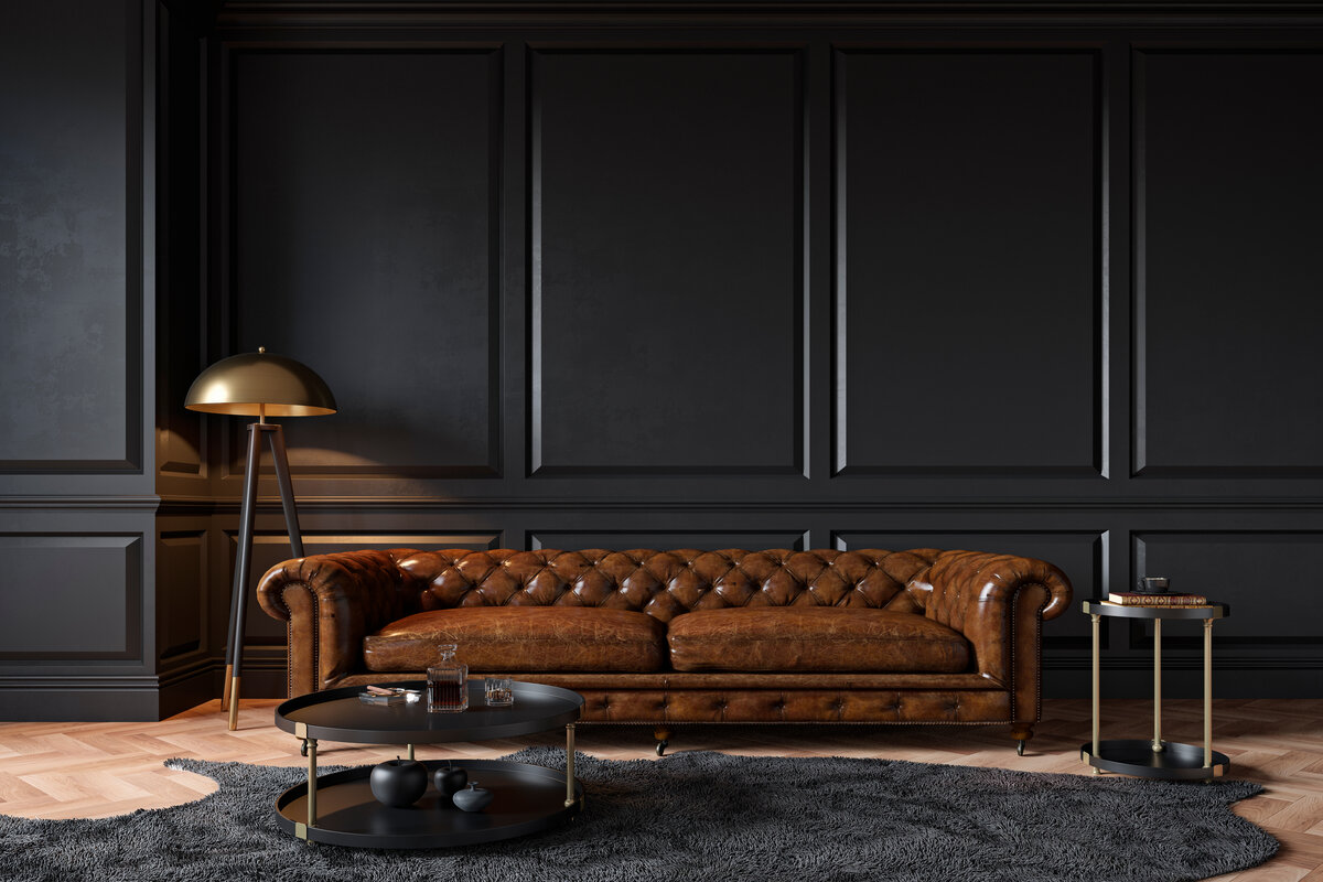 Mobili classici - divano chesterfield