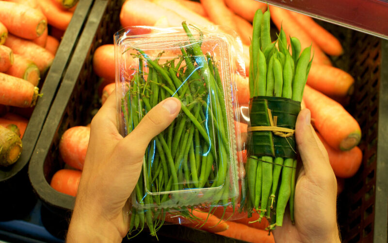 Habitante a tavola: packaging sostenibile per alimenti realizzato con foglie d’ulivo