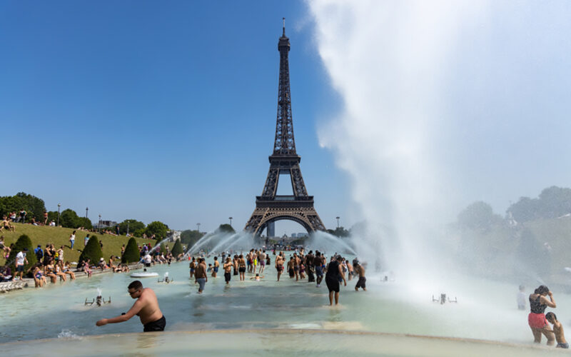 A Parigi battuto il record di temperatura massima in oltre un secolo: 42,6 °C