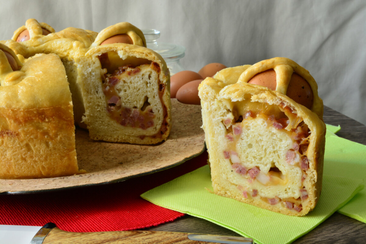 Pasqua ricette tradizionali - casatiello napoletano