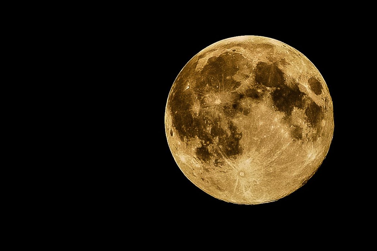 perché vediamo sempre la stessa faccia della luna