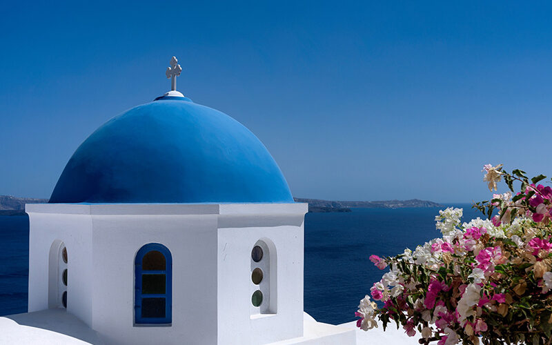 Santorini|Perché in Grecia le case sono dipinte di bianco e blu?||Perché in Grecia le case sono dipinte di bianco e blu?