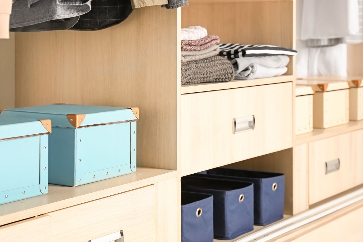 scatole IKEA organizer