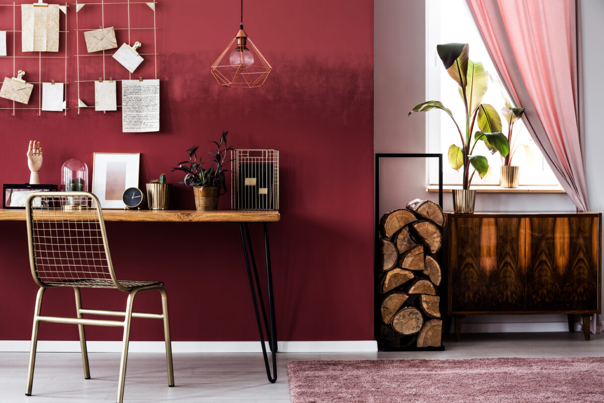 Il fascino del color vinaccia: utilizzo e abbinamenti nell'Interior Design