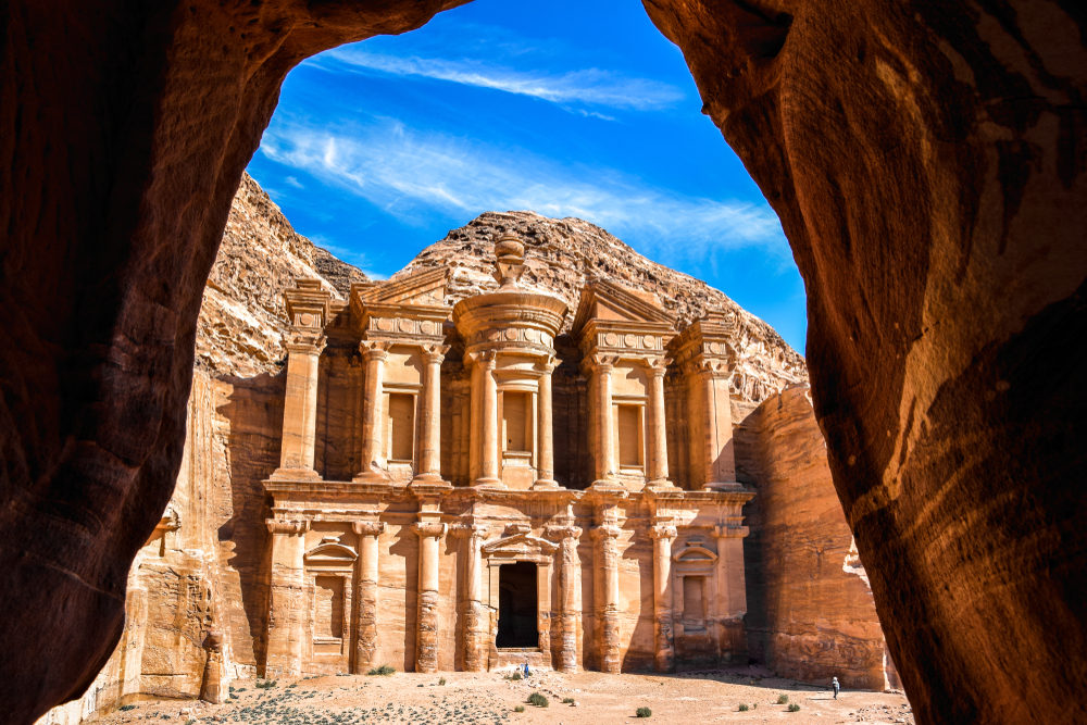 Petra, sito archeologico della Giordania  sette meraviglie del mondo