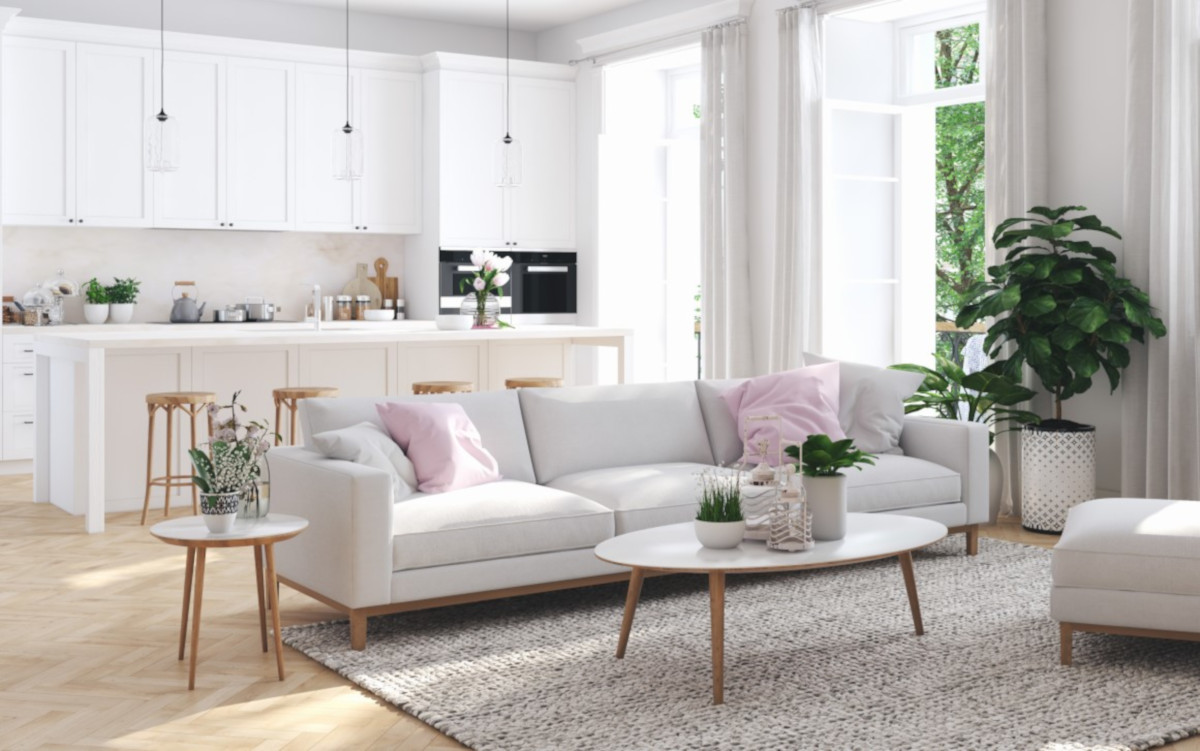 Pillole di Interior Design: arredamento total white