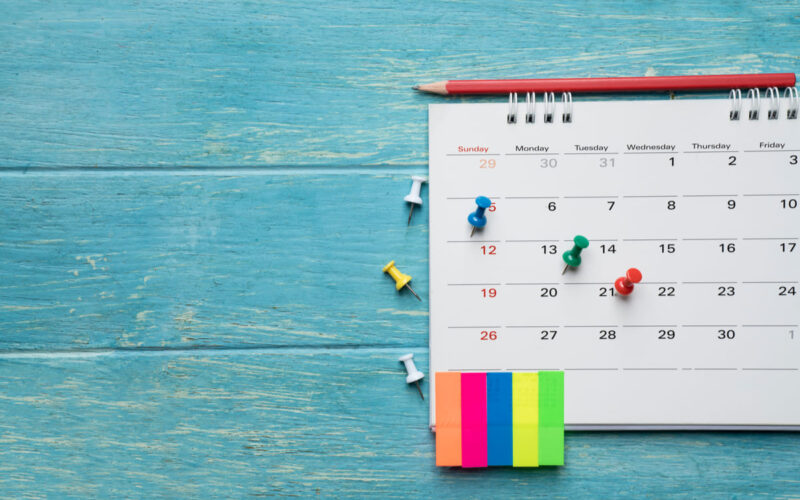 Come fare un planning mensile efficace?|calendario