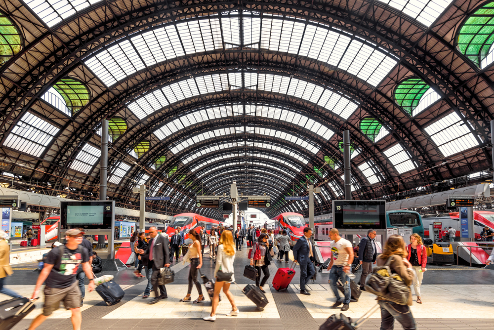 Il fascino della Stazione Centrale di Milano