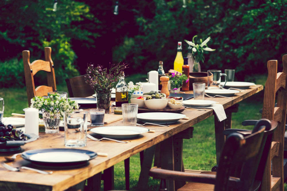 come organizzare festa ferragosto in casa con stile